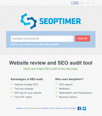 Seoptimer